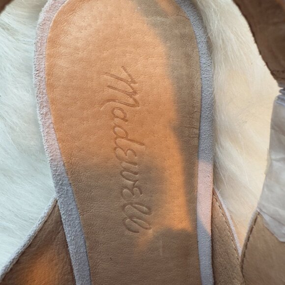 Women Madewell pointy toe The Remi Slingback Flat In Suede Sz 7 - Picture 6 of 8